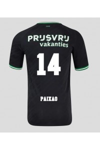 Fotbalové Dres Feyenoord Igor Paixao #14 Venkovní Oblečení 2024-25 Krátký Rukáv